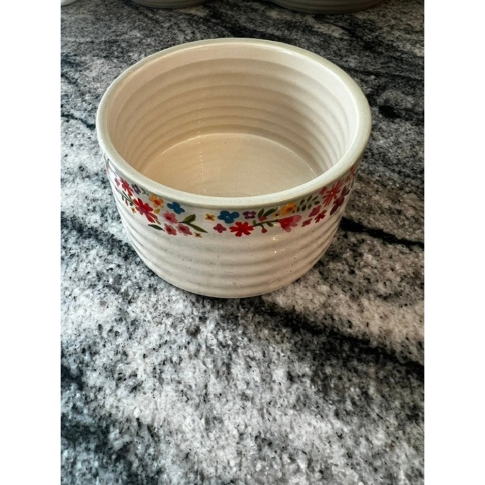 Natural Life Minute Egg Cooker Unisex OS Cream Floral Ceramic KTT000163
